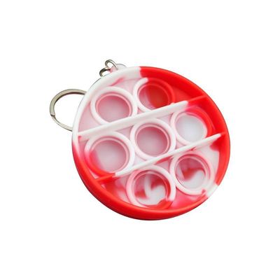 Chaveiro Pop It Anti Estresse Relaxamento Redondo