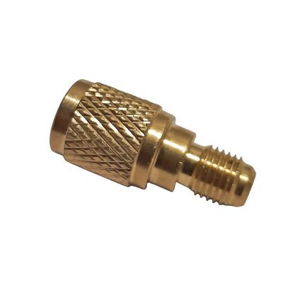 Adaptador Ad87 Vix Para Gás R410 5/16 Femêa - 1/4 Macho