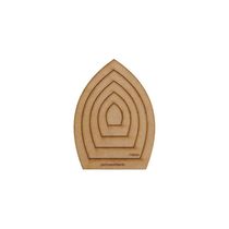 Gabarito Flor Mini Mdf Fm005