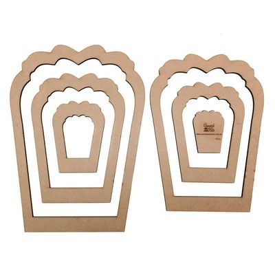 Gabarito Flor Gigante Mdf F015