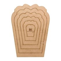 Gabarito Flor Gigante Mdf F015