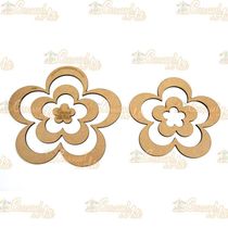 Gabarito Flor Mdf G006