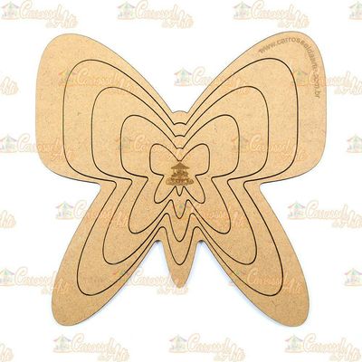 Gabarito Borboleta Mdf G021