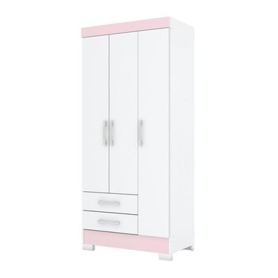 Guarda-roupa Solteiro 03 Portas 02 Gavetas Sensi Briz