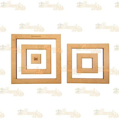 Gabarito Quadrado Mdf G013