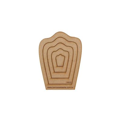 Gabarito Flor Mini Mdf Fm002