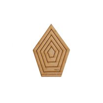 Gabarito Flor Mini Mdf Fm012