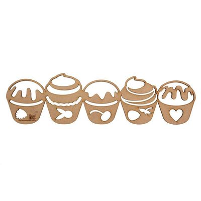 Régua Para Barrado Mdf Cupcake