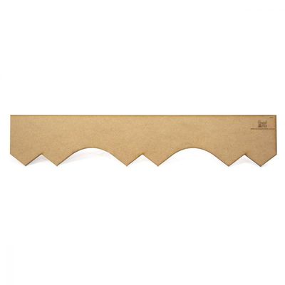 Régua Para Barrado Mdf 6 Bicos