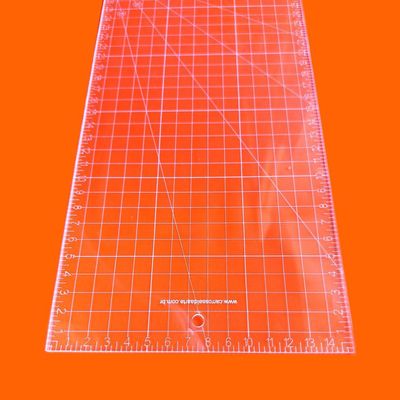 Régua Patchwork 15x30cm Cristal