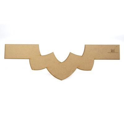 Régua Para Barrado Mdf Meia Flor