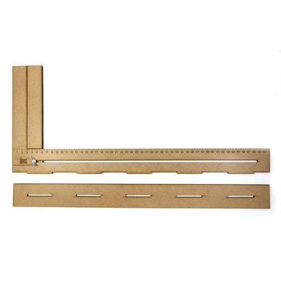 Régua Para Cabelo de Boneca Mdf 50 Cm