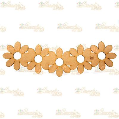 Régua Para Barrado Mdf Flores
