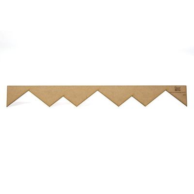 Régua Para Barrado Mdf Zag Zig