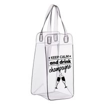 Ice Bag Cooler Boccati Para 1 Garrafa Cor:champanhe