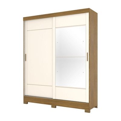 Guarda Roupa 02 Portas 02 Gavetas B74 Briz Nature