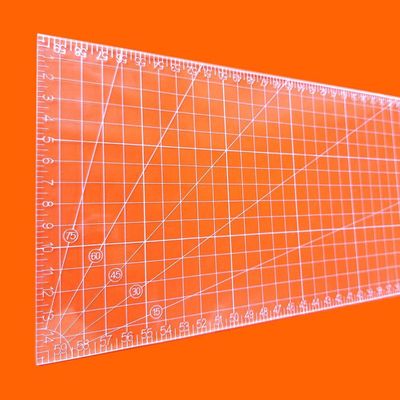 Régua Patchwork 15x60cm Cristal