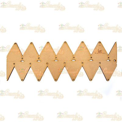 Régua Para Barrado Duplo Triangulo M