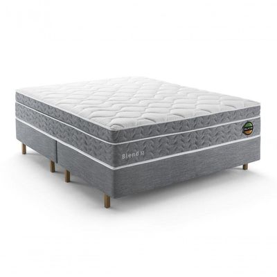 Blend 32 Latex Solteiro King 96x203cm Opcionais Box E Kit Spa