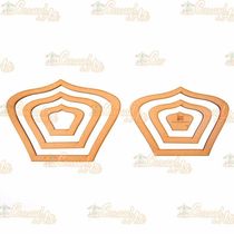 Gabarito Flor Gigante Mdf F006
