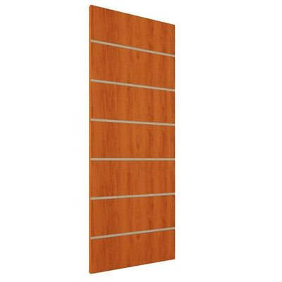 Kit 3 Portas De Madeira Frisada U.v 210cm X 70cm - R50vl Mogno