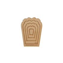 Gabarito Flor Mini Mdf Fm015
