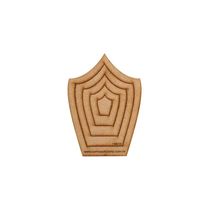 Gabarito Flor Mini Mdf Fm018