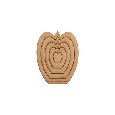 Gabarito Flor Mini Mdf Fm019
