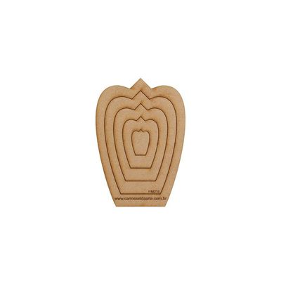 Gabarito Flor Mini Mdf Fm016