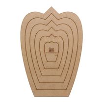 Gabarito Flor Gigante Mdf F016