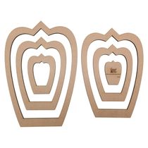 Gabarito Flor Gigante Mdf F016