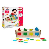Jogo Separação De Cores E Formas Turma Da Mônica 27 Peças Xalingo