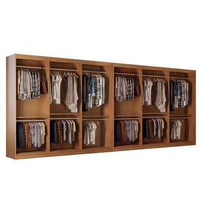 Guarda Roupa Closet Light Premium Moderna Imbuia