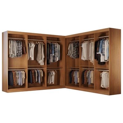 Guarda Roupa Closet Light Premium Moderna Imbuia