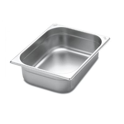 Cuba Gastronomica Inox Gn 1/2 X 100Mm (325X265Mm) Brasinox