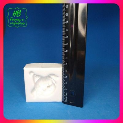 Molde Silicone Circo Rosa Rosto Palhacinha