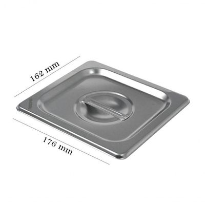 Kit 15 Tampas Cuba Gastronomica 1/6 Sem Recorte Brasinox