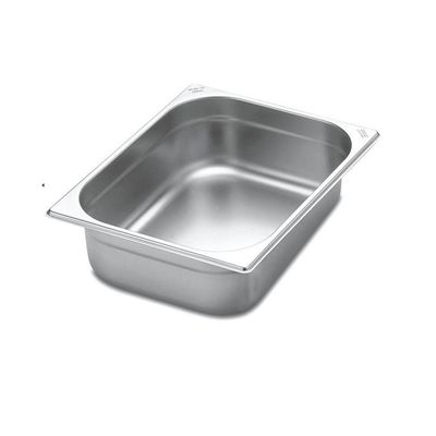 Kit 10 Cubas Gastronomica Inox Gn 1/2 X 100Mm (325X265Mm)