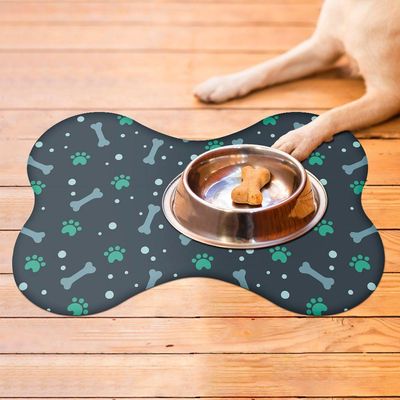 Tapete Comedouro Ração Cachorro Pet Cão Dog Lona Nº3 - 30x44