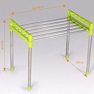 Prateleira Inox Ajustável – Organizador Multifuncional