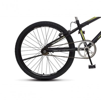 Bicicleta Force 1 Aro 24 Sem Marchas Freios V-brake Preto