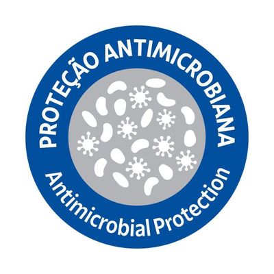 Banqueta Alta Para Cozinha Tramontina Serena Preta Em Polipropileno Com Proteção Antimicrobiana