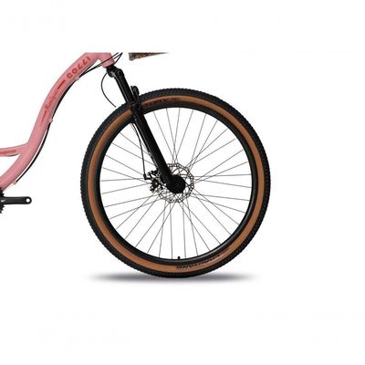 Bicicicleta Colli Munique Aluminio Aro 29 Disco-shimano 21v Tamanho Do Quadro 17 Rosa