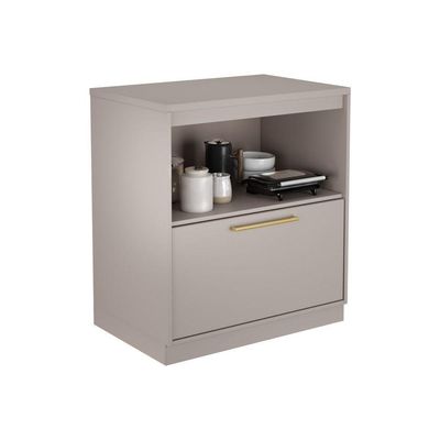 Balcão 1 Porta 1 Gaveta Essence 80cm 100% Mdf - Itatiaia Fendi
