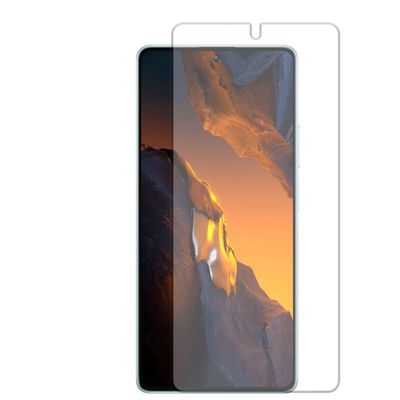 Película Hidrogel + Adesivo Fibra De Carbono Para Poco F5 - Preta