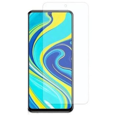 Película Hidrogel + Adesivo Fibra De Carbono Para Xiaomi Redmi Note 9s - Transparente