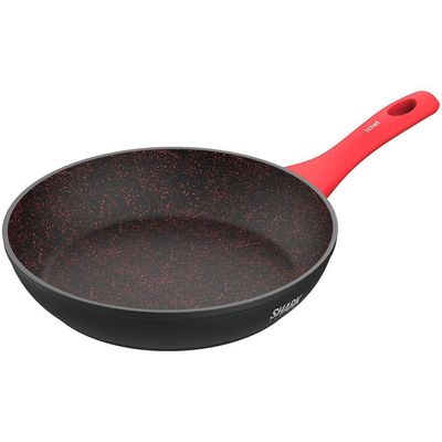Panelas Ichef Home Sauté Grand E Family Size Com Tampa De Vidro 24cm Vermelha | Ichef