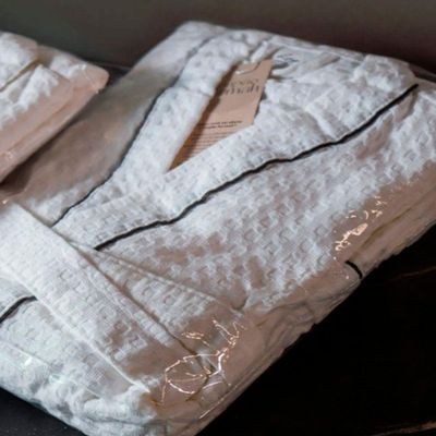 Roupão Lmpeter Unissex Piquet Formaht Tam Gg Branco