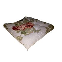 Futton Baixo Decore Vermelho Floralpç Unica