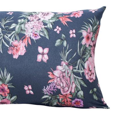 Fronha Doce Vida Malha Mista Lima 48cm68cm Azul